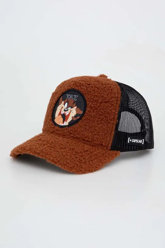 brązowy Capslab czapka z daszkiem Looney Tunes Unisex