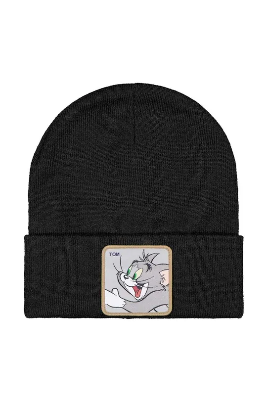 črna Kapa s šiltom Capslab Tom and Jerry Unisex