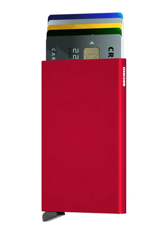 Secrid wallet red