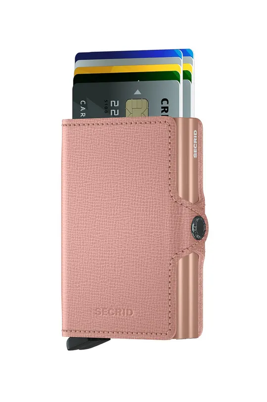 рожевий Secrid - Шкіряний гаманець Жіночий