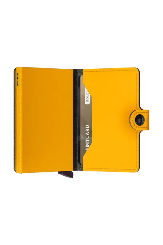 żółty Secrid portfel