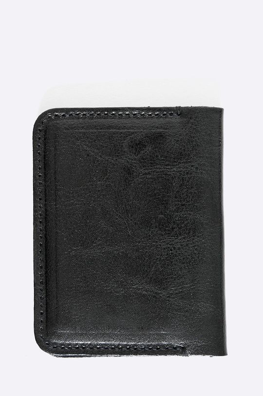 Solier - Kožená peněženka černá