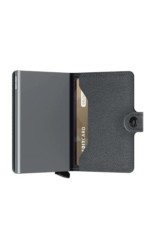 gray Secrid leather wallet