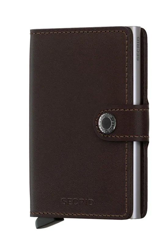 коричневый Secrid - Кожаный кошелек Unisex