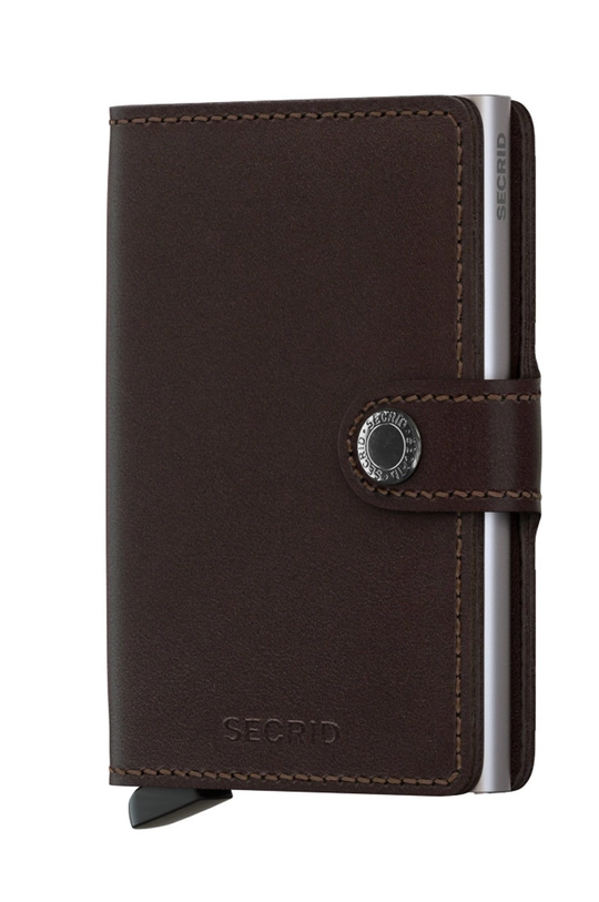 brown Secrid leather wallet Unisex