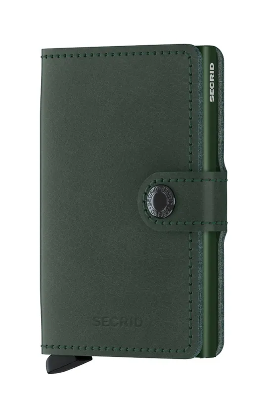 зелений Secrid - Шкіряний гаманець Unisex