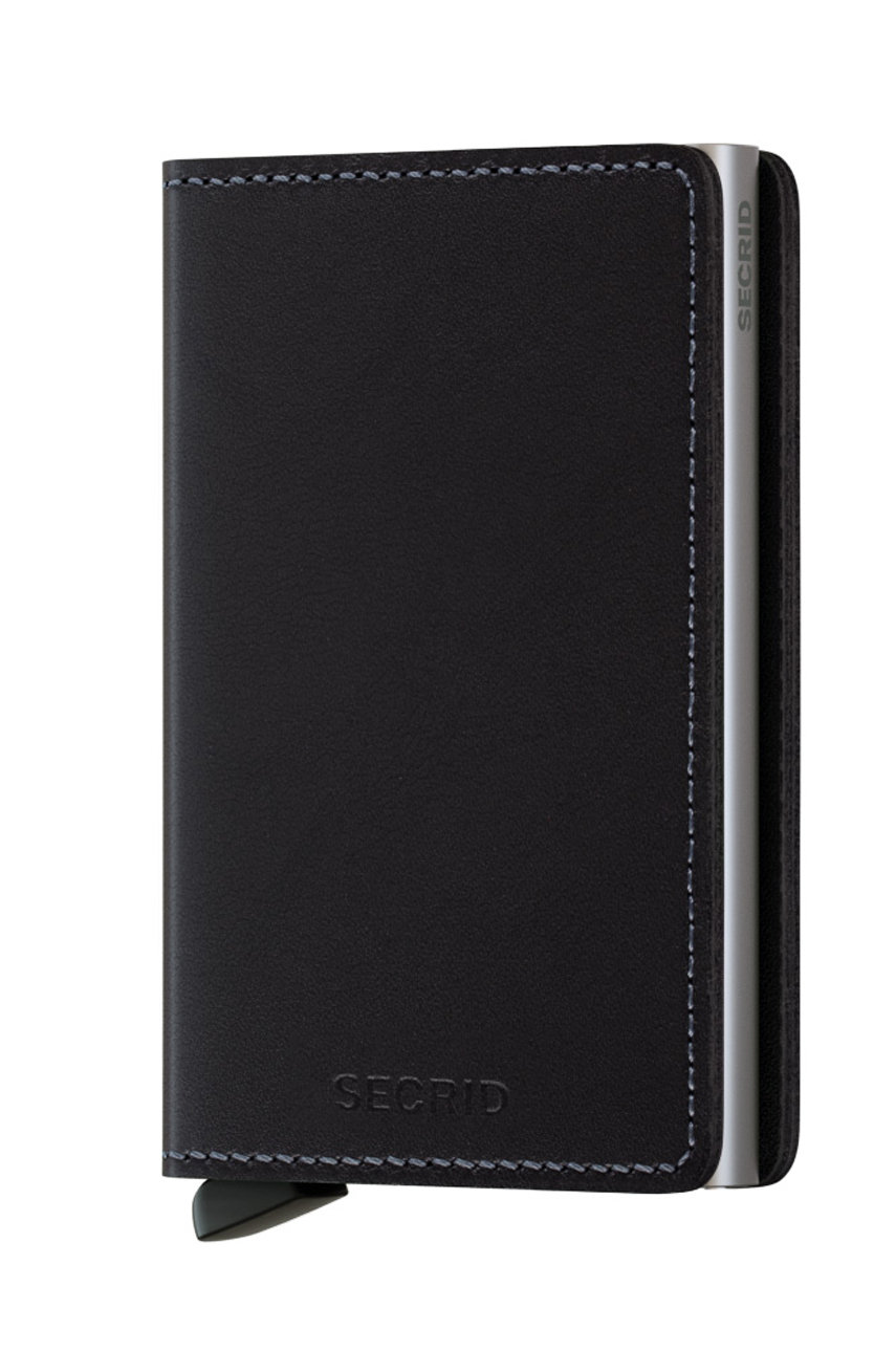 black Secrid leather wallet Unisex