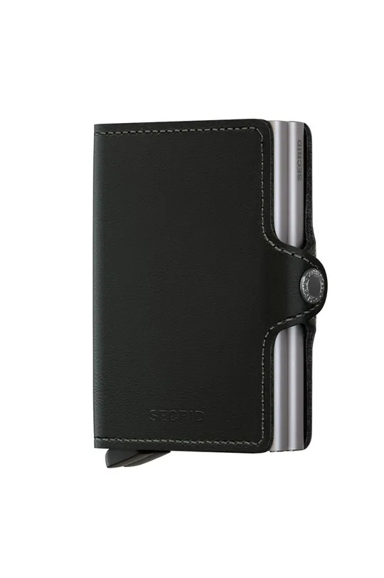 black Secrid leather wallet Unisex