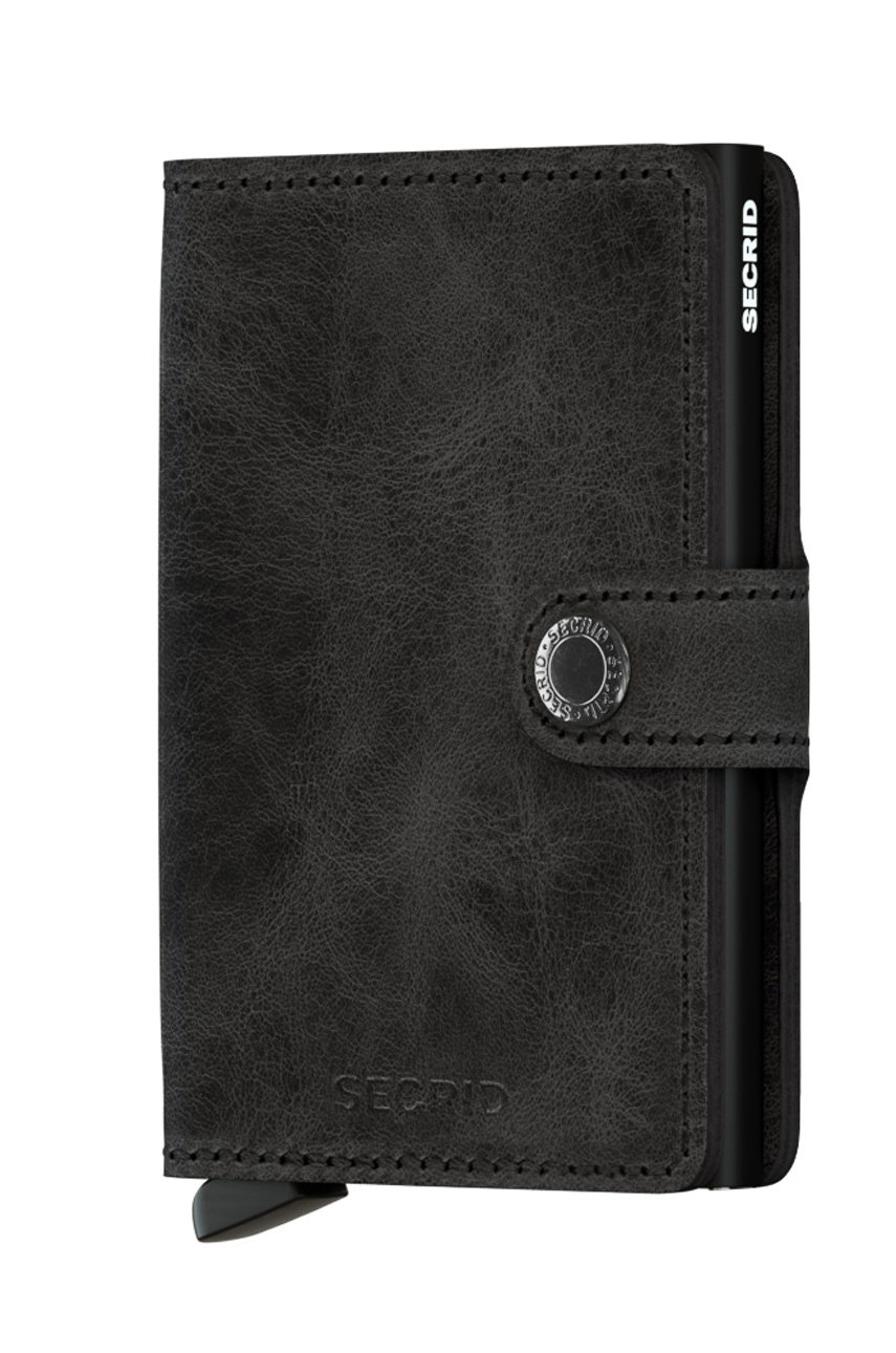 black Secrid leather wallet Unisex