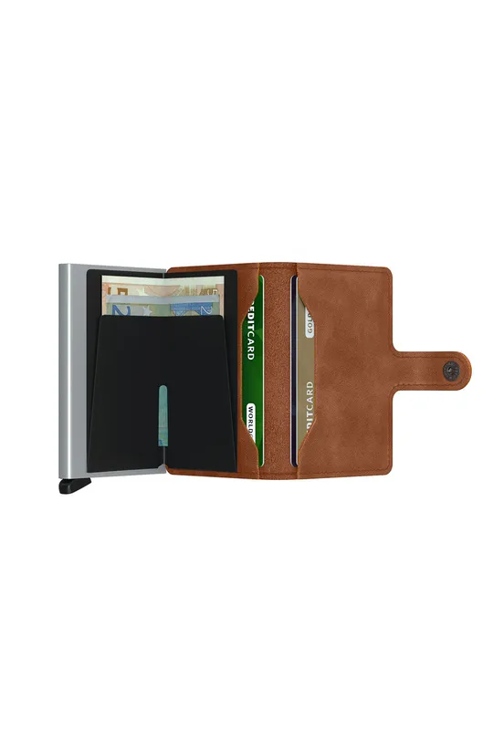 коричневий Secrid - Шкіряний гаманець