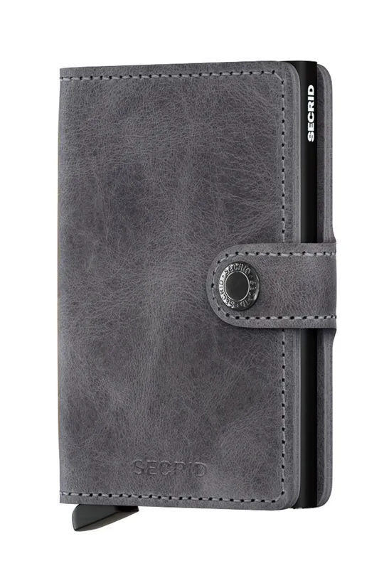сірий Secrid - Шкіряний гаманець Unisex
