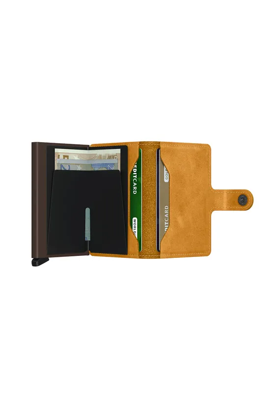 żółty Secrid portfel skórzany
