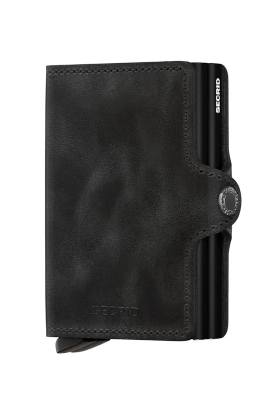 black Secrid leather wallet Unisex