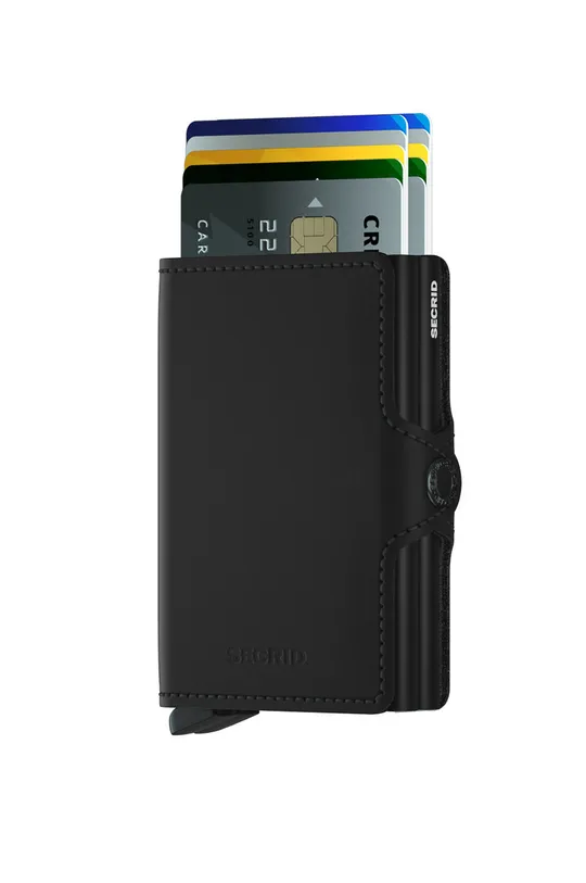 Secrid - Кожен портфейл черен