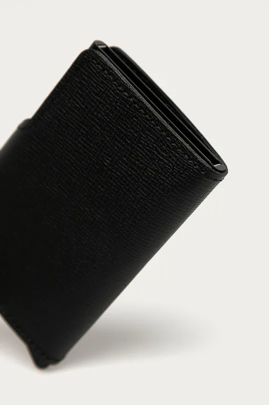 Secrid - Шкіряний гаманець чорний