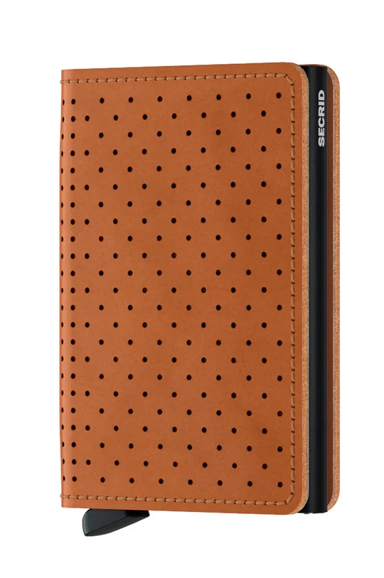 brown Secrid leather wallet Unisex