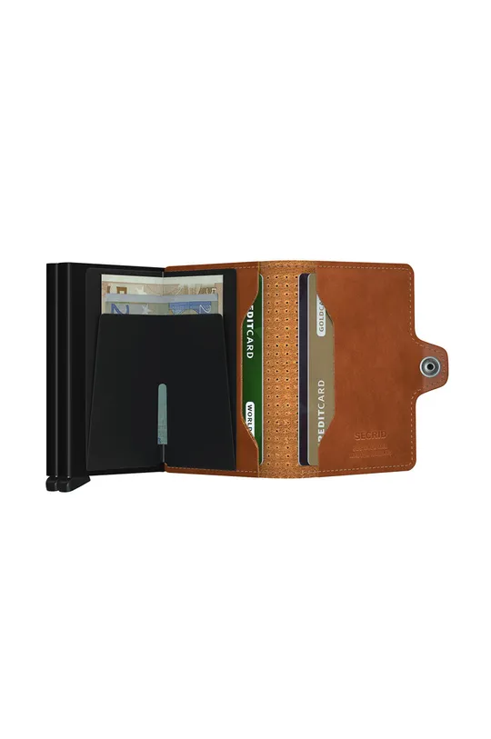 коричневий Secrid - Шкіряний гаманець