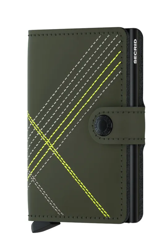 зелёный Secrid - Кожаный кошелек Unisex