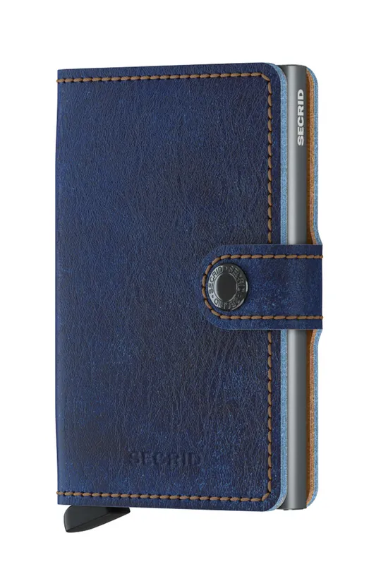 темно-синій Secrid - Шкіряний гаманець Unisex