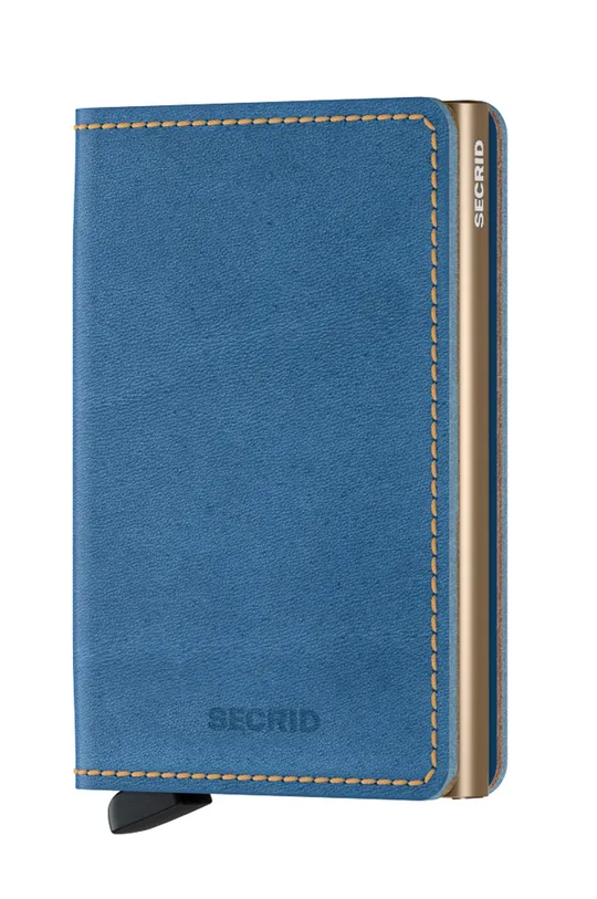 μπλε Secrid - Δερμάτινο πορτοφόλι Unisex
