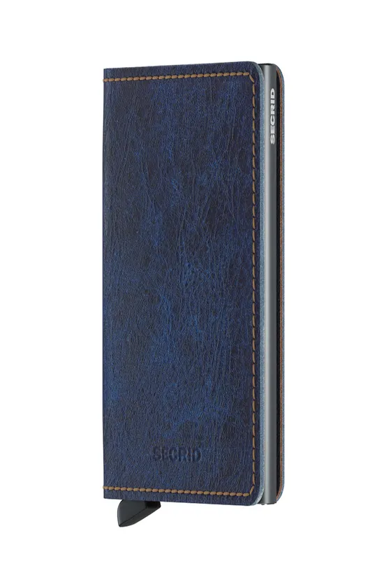 σκούρο μπλε Secrid δερμάτινο πορτοφόλι Unisex