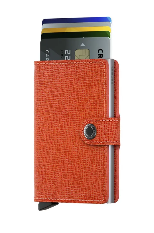 червоний Secrid - Шкіряний гаманець Unisex