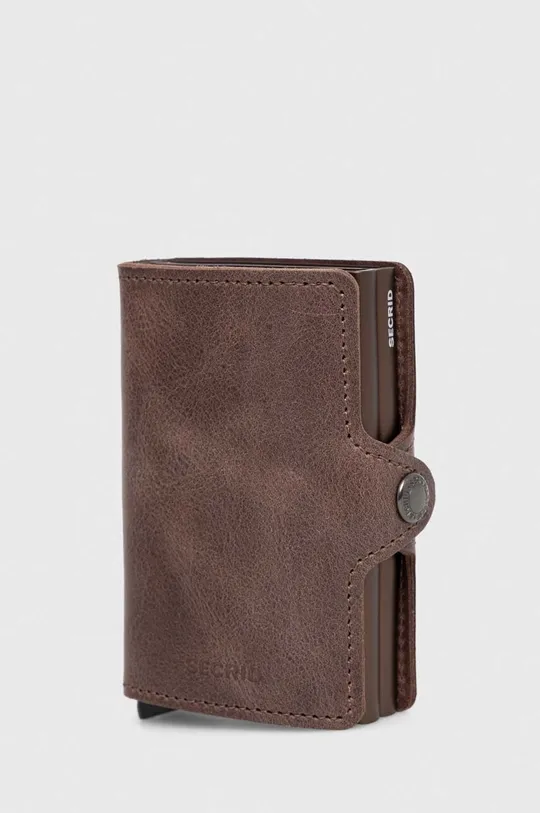 brown Secrid leather wallet Unisex