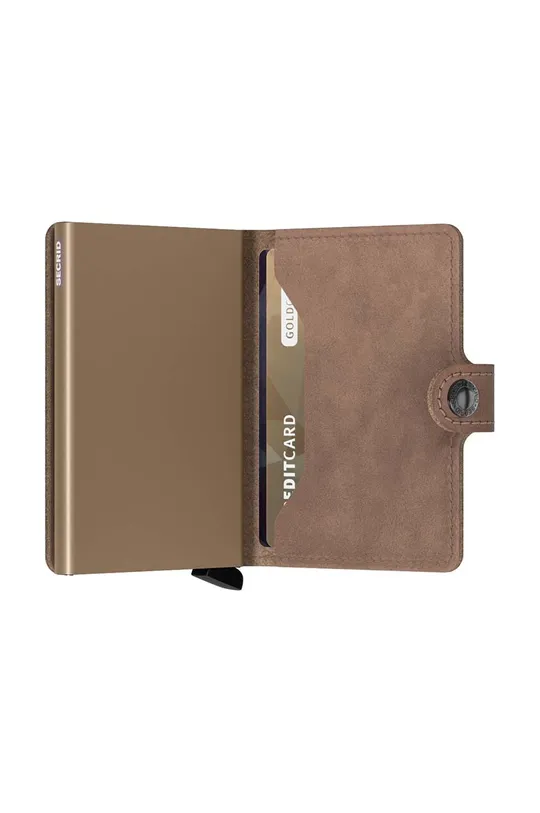 beige Secrid leather wallet