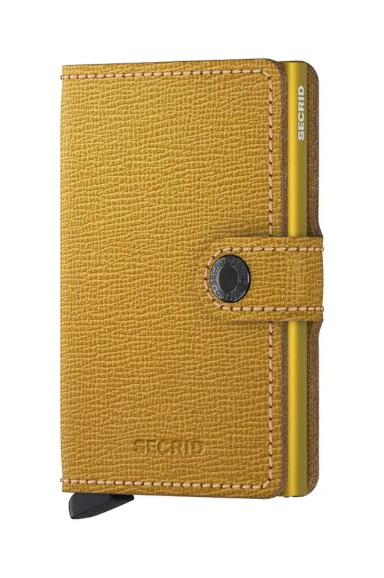 yellow Secrid wallet Crisple Ochre Unisex