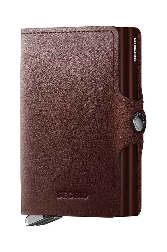 коричневый Кожаный кошелек Secrid Unisex