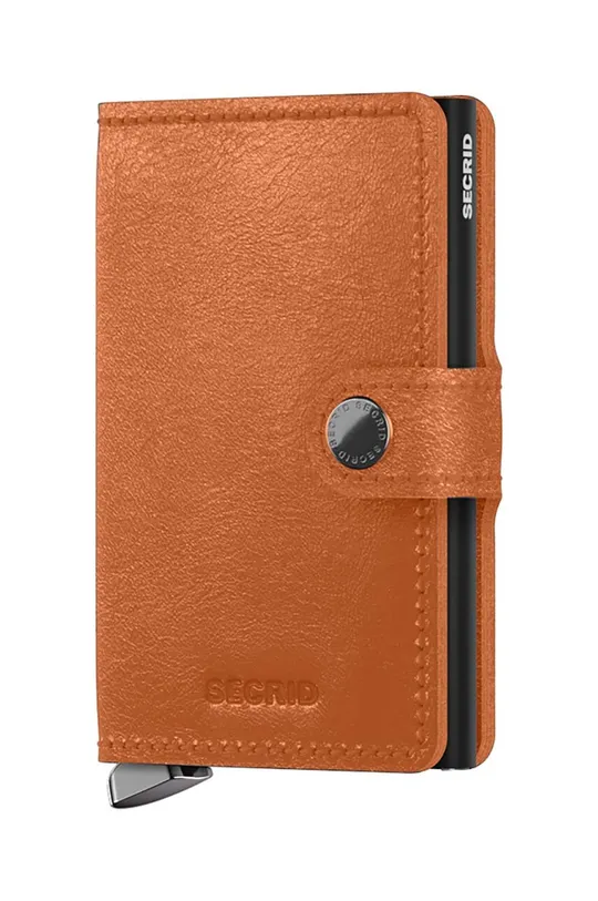 коричневий Шкіряний гаманець Secrid Unisex