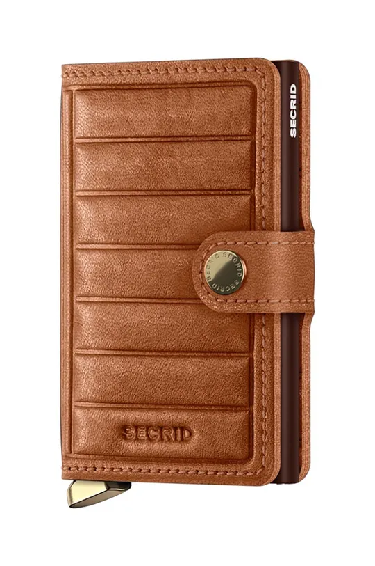 hnedá Kožená peňaženka Secrid Unisex