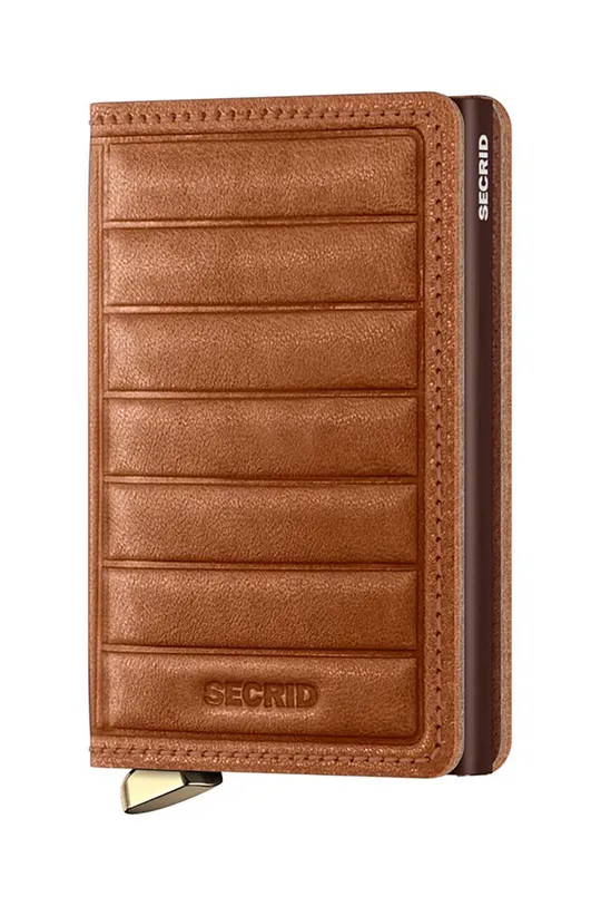 brązowy Secrid portfel skórzany Unisex