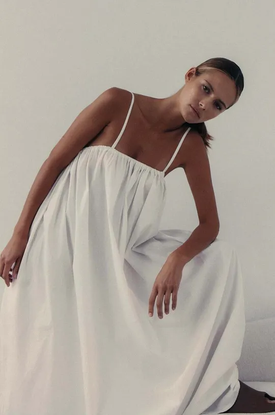 λευκό Φόρεμα MUUV. NEALE Γυναικεία