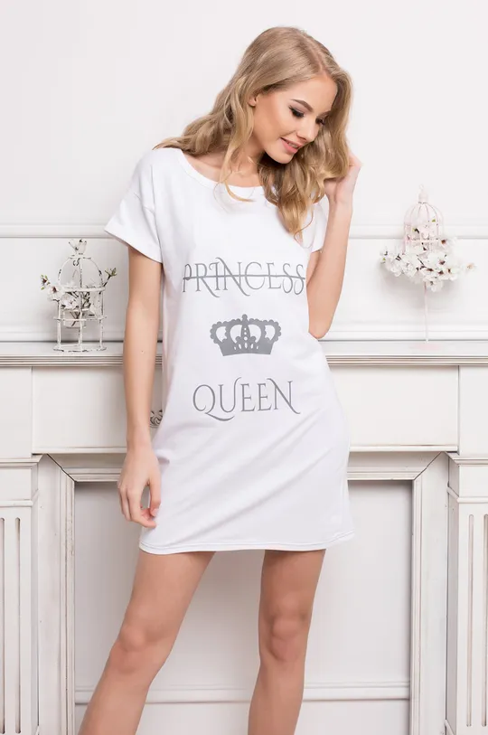 biela Aruelle - Nočná košeľa Princess Queen Dámsky