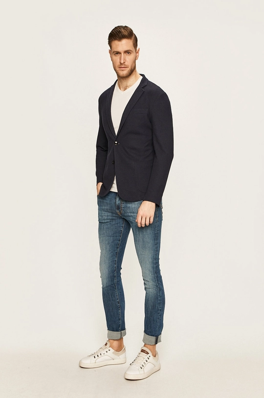 Trussardi Jeans - Sako  Podšívka: 100% Polyester Základná látka: 45% Bavlna, 55% Polyester