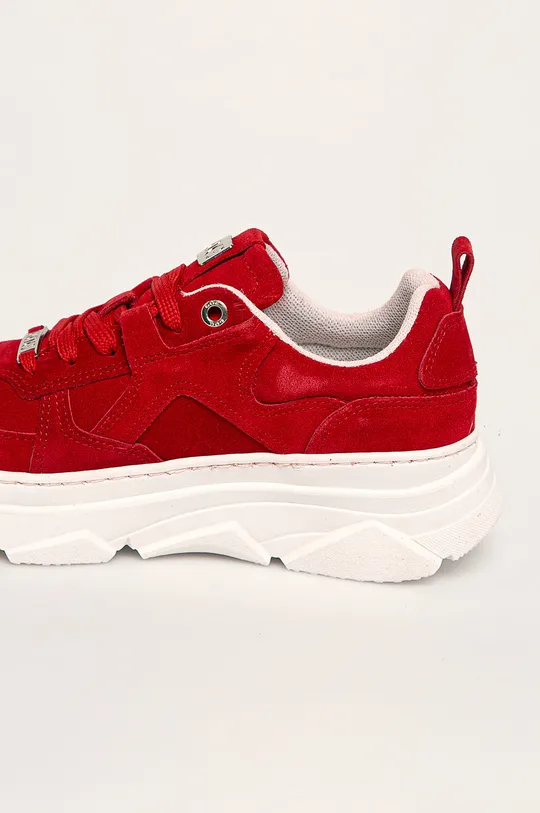 červená GOE - Kožená obuv
