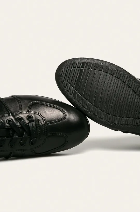 чёрный Wojas - Кожаные кроссовки