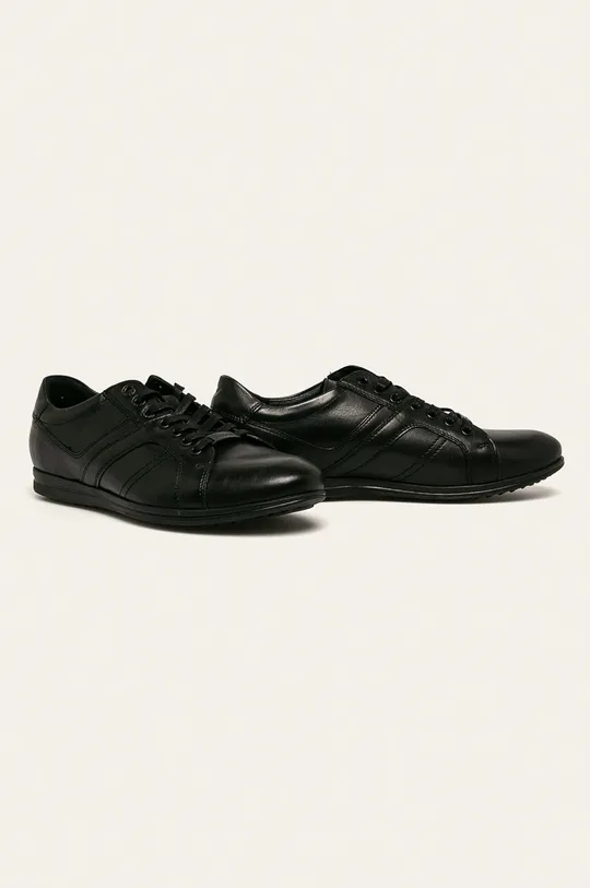 Wojas - Bőr cipő fekete