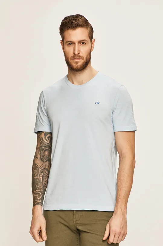 modrá Calvin Klein - Pánske tričko Pánsky