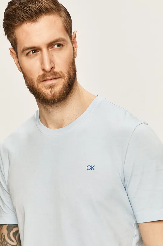 modrá Calvin Klein - Pánske tričko