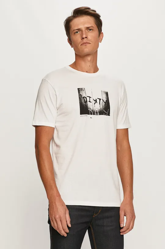 biały Volcom - T-shirt Męski