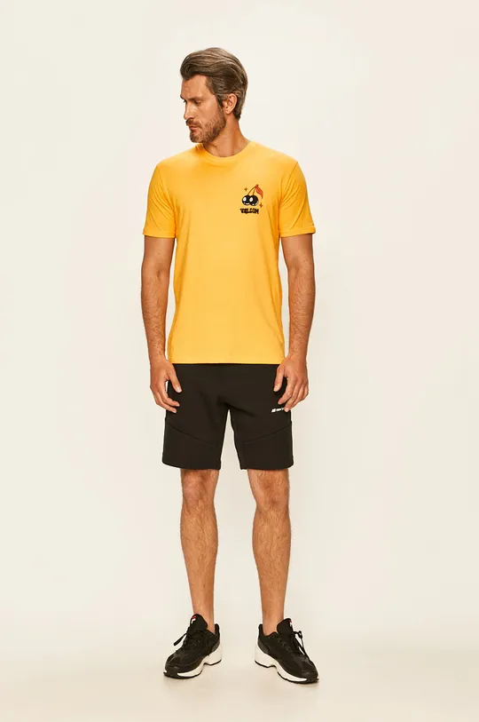 Volcom - Pánske tričko žltá