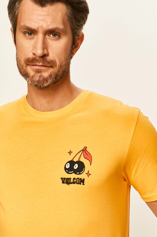 żółty Volcom - T-shirt