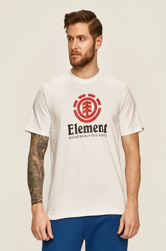 biały Element - T-shirt Męski