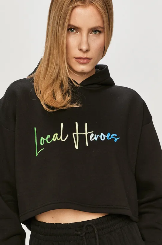 czarny Local Heroes - Bluza