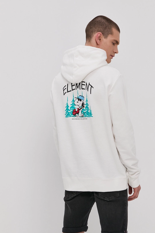 biały Element Bluza bawełniana x Peanuts Męski