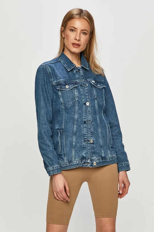 блакитний Cross Jeans - Джинсова куртка Жіночий
