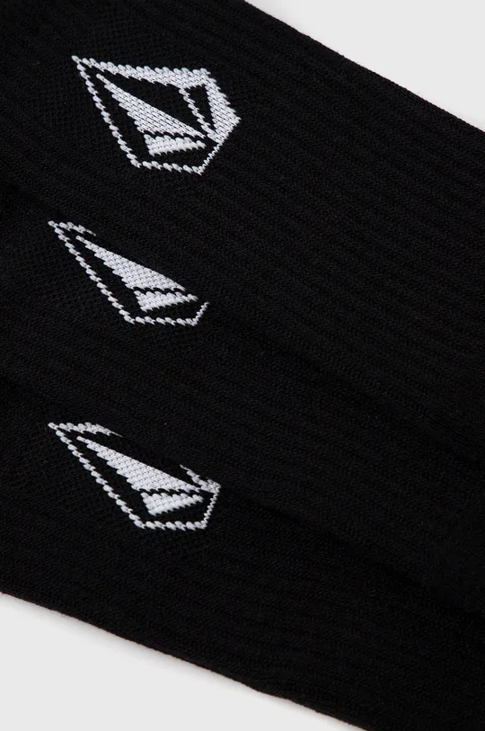 Шкарпетки Volcom (3-pack) чорний