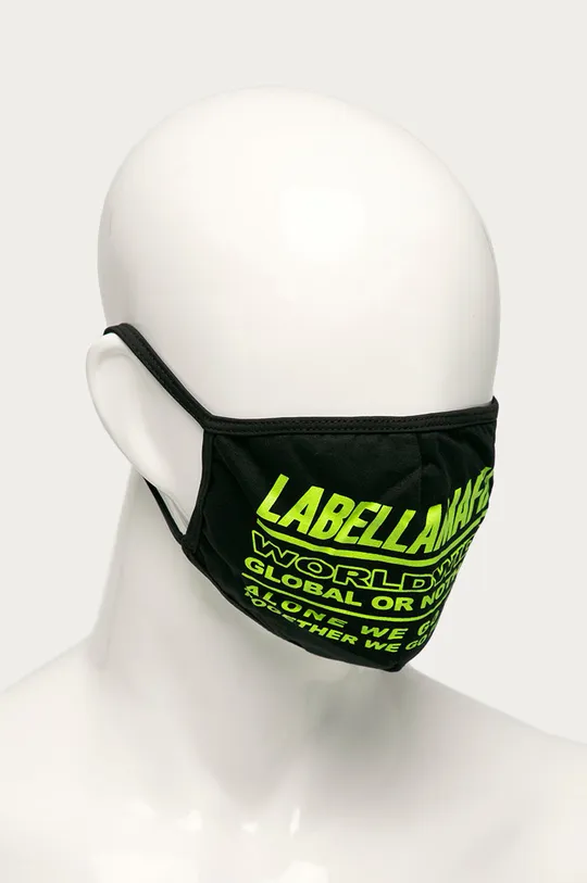 LaBellaMafia - Προστατευτική μάσκα (4-pack) μαύρο